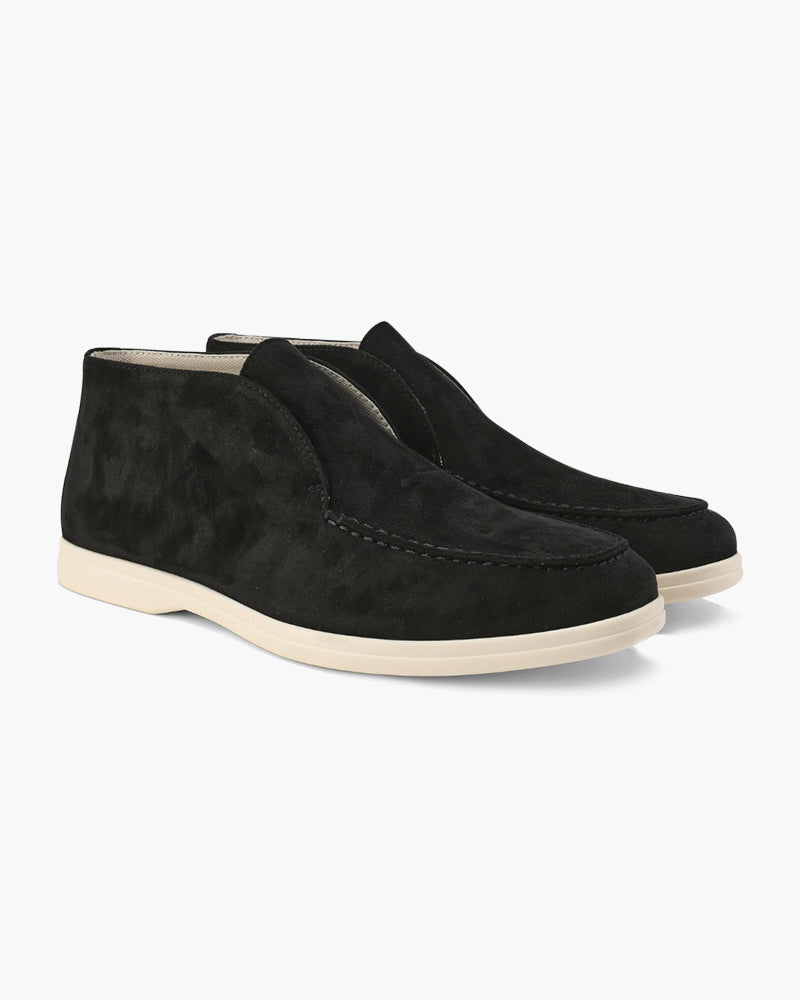 Hohe Wildleder Slipper