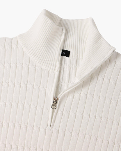 GWANGJU Half Zip Sweater